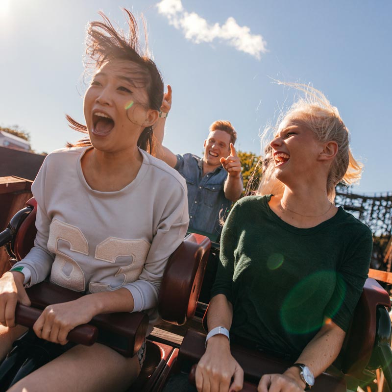 Rollercoaster at Silverwood